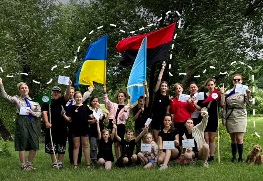 Image for Відбувся табір Хмельницького осередку